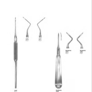 D043 Dental Root tip Elevators Heldbrink