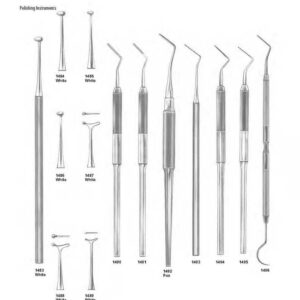 D056 Dental burnishers and pocket probes scalers while