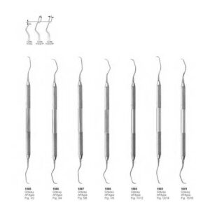 D068 Periodontia instruments gracey curettes AF type