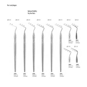 D083 Endodontic instruments optimum flexibility root canal pluggers very fine points scheilder