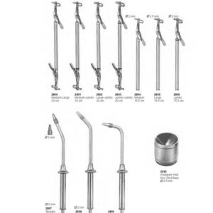 D115 Amangum guns and carriers medium large jumbo amalgam well non skid base