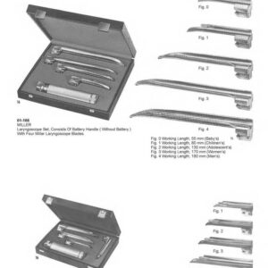G009 Diagnostic Sets Miller Guedel Negus