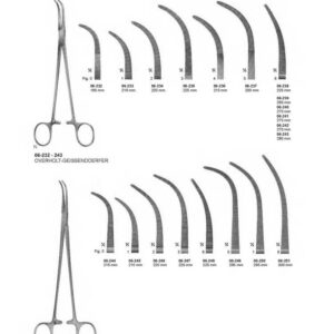 G086 Dissecting Ligature Forceps Overholt Geissendoerfer Overholt
