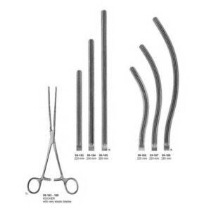 G173 Intestinal Clamps Soft Elastic Kocher