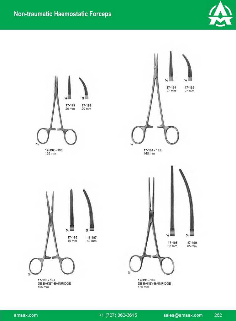 G262 Non Traumatic Haemostatic Forceps De Bakey Bainridge De Bakey Bainride