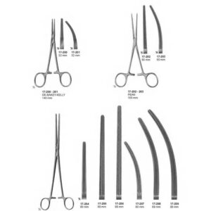 G263 Non Traumatic Haemostatic Forceps De Bakey Kelly Pean